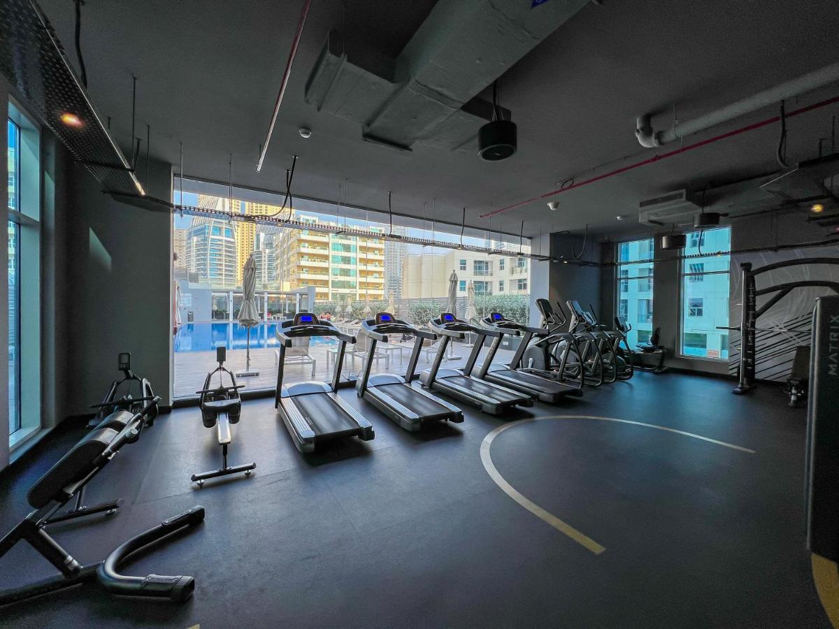 Fam Living - Marina Marvel - Studio Apartment With Breathtaking Views In Studio One Tower Dubai Dış mekan fotoğraf